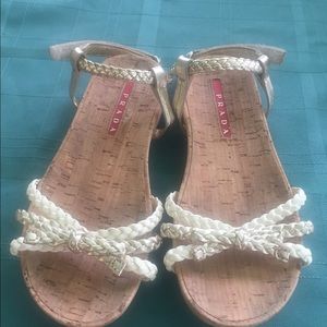 Prada girls sandals